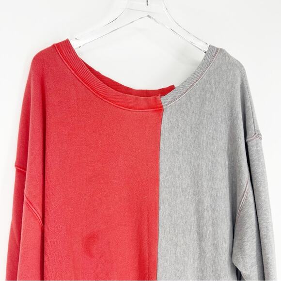 Free People Coloring In Sweatshirt Dress L Poppi - Picture 4 of 7